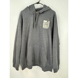 Merrell Mens Charcoal Gray Graphic Hoodie Find Joy In The Journey Size XL‎